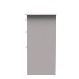 Ready Assembled 2 U Stratford 3 Drawer Vanity (Ready Assembled) in Taupe - thumbnail 3