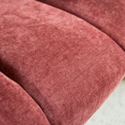 Nordlys Swivel Scandinavian Design Armchair in Red - thumbnail 8