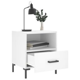 Berkfield Home Bedside Cabinets 2 pcs White 40x35x47.5 cm Engineered Wood - thumbnail 3
