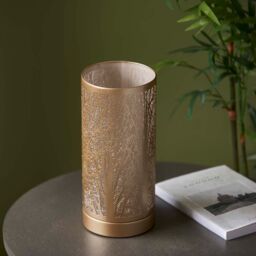 Pagazzi Mason Antique Brass Touch Table Lamp in Gold - thumbnail 3