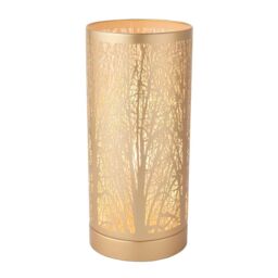 Pagazzi Mason Antique Brass Touch Table Lamp in Gold - thumbnail 6