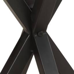 Berkfield Home Side Table 48x48x56 cm Solid Acacia Wood in Brown - Size: 48 x 48 x 56 cm - thumbnail 5
