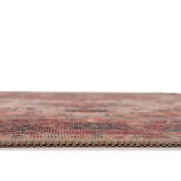 Kukoon Scarlet Distressed Soft Pile Living Room Area Rug Bedroom Floor Mat in Burgundy - Size: 160 cm x 230 cm - thumbnail 8