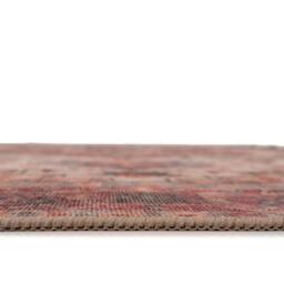 Kukoon Scarlet Distressed Soft Pile Living Room Area Rug Bedroom Floor Mat in Burgundy - Size: 160 cm x 230 cm - thumbnail 5