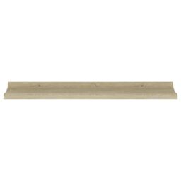 Berkfield Home Wall Shelves 2 pcs Sonoma Oak 80x9x3 cm in Brown - Size: 80 x 9 x 3 cm - thumbnail 6