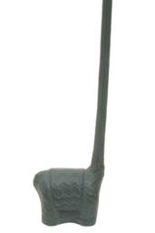 Orsina Fauna Llama Toilet Roll Holder, Cast Iron in Grey - thumbnail 5