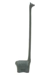 Orsina Fauna Llama Toilet Roll Holder, Cast Iron in Grey