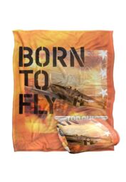 Top Gun: Maverick Born To Fly Silky Touch Super Soft Throw Blanket 152 X 127 cm in White - thumbnail 2