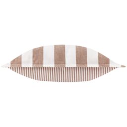 Yard Hayle 100% Cotton Striped Outdoor Cushion in Burnt Orange - Size: 50 cm x 50 cm - thumbnail 4
