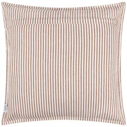 Yard Hayle 100% Cotton Striped Outdoor Cushion in Burnt Orange - Size: 50 cm x 50 cm - thumbnail 3