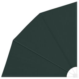 Berkfield Home Balcony Privacy Screen Folding Manual Dark green 210 x 210 cm Fabric - thumbnail 2