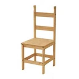 EONLION 2 Seater Dining Set 2 Chairs & Table Solid Waxed Pine Furniture in Natural - thumbnail 3