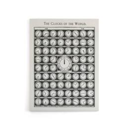 "Artery8 The Clocks of the World from Medicology 1910 Canvas Wall Art in White - Size: W18"" x H24""" - thumbnail 1