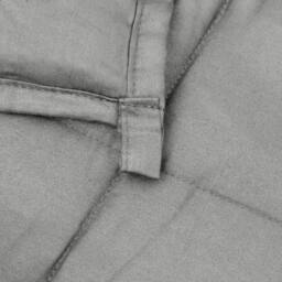 Berkfield Home Weighted Blanket Grey 200x230 cm 9 kg Fabric - thumbnail 5
