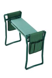Living and Home Folding Garden Kneeling Stool with 2 Detachable Tool Bags in Green - thumbnail 7