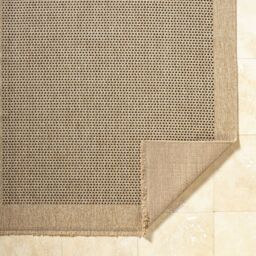 Livabliss Mirage-Cottage Tan Black Fringe Jute-Look In- & Outdoor Rug in Beige - Size: 120 cm x 170 cm - thumbnail 4