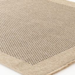 Livabliss Mirage-Cottage Tan Black Fringe Jute-Look In- & Outdoor Rug in Beige - Size: 120 cm x 170 cm - thumbnail 6