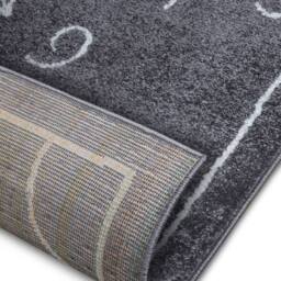 THE RUGS Adventures Game Plan Rug & Runner Kids Polypropylene Short Pile Rug in Dark Grey - Size: 160 cm x 235 cm - thumbnail 3