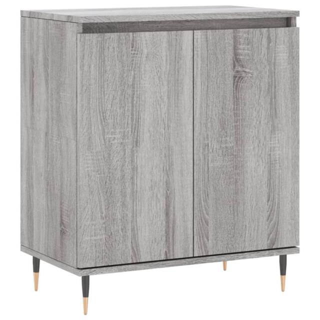 Berkfield Home Sideboard Grey Sonoma 60x35x70 cm Engineered Wood - Size: 60 x 35 x 70 cm - image 1