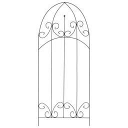 Berkfield Home Plant Climbing Racks 3 pcs Black 40x100 cm Iron - thumbnail 2