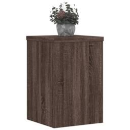 Berkfield Home Plant Stands 2 pcs Brown Oak 20x20x30 cm Engineered Wood - Size: 20 x 20 x 30 cm - thumbnail 3