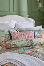 Sanderson 'Emperor Peony' Cushion 40X60cm in Green - Size: 40X60 cm - thumbnail 3