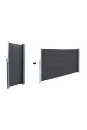 Living and Home 3m L x 1.6m W Outdoor Retractable Privacy Side Awning - Waterproof & UV-Resistant Folding Privacy Divider for Patio, Balcony and - thumbnail 6