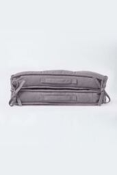Homescapes Cotton Travel Support Booster Cushion in Charcoal - Size: 50 cm x 50 cm - thumbnail 5