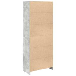 Berkfield Home Highboard Concrete Grey 70x35x180 cm Engineered Wood - Size: 70 x 35 x 180 cm - thumbnail 8
