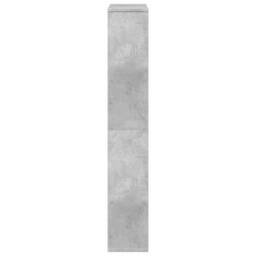 Berkfield Home Bookcase Concrete Grey 72x20x120 cm Engineered Wood - Size: 72 x 20 x 120 cm - thumbnail 6