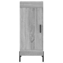 Berkfield Home Highboard Grey Sonoma 34.5x34x180 cm Engineered Wood - thumbnail 6