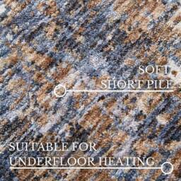 THE RUGS Villeroy & Boch 1871 Abstract Short Pile Rug Polyester Latex Backed - Size: 120 cm x 170 cm - thumbnail 4