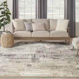 The Rug Shop UK Beige Modern Abstract Latex Back Area Rug - Size: 240 cm x 300 cm - thumbnail 3