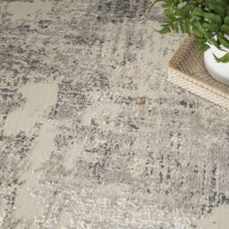 The Rug Shop UK Beige Modern Abstract Latex Back Area Rug - Size: 240 cm x 300 cm - thumbnail 6