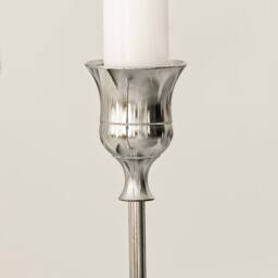 Marco Paul 3 Pack Silver Taper Candle Holder - Size: 500g - thumbnail 6