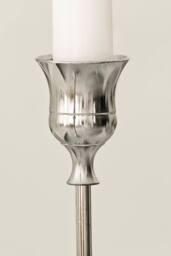 Marco Paul 3 Pack Silver Taper Candle Holder - Size: 500g - thumbnail 3
