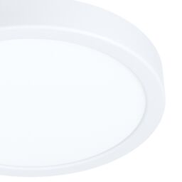 Eglo Fueva 6 Ultra-Slim Surface-Mounted White Round LED Light WBS - thumbnail 3