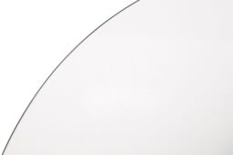 Orsina Contemporary Design Round Dining Table, Minimalist Appeal Dining Table For Dining Room, Durable Dining Table in Silver - thumbnail 3