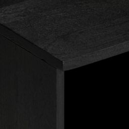 Berkfield Home TV Cabinet Black 100x33x46 cm Engineered Wood - Size: 100 x 33 x 46 cm - thumbnail 6