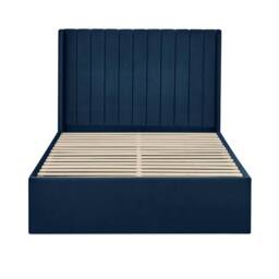 Cheshire Coral Royal Blue Dual Storage Door King Bed - King (150cm) in Navy - thumbnail 4
