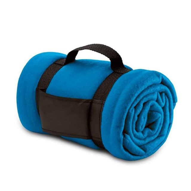 SOL'S Stavenger Fleece Plaid Blanket in Blue - image 1