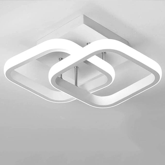 FLAVORA 3 Color Dimmable LED Ceiling Light Flush Mount Lamp in White - image 1