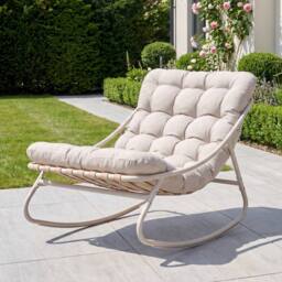 Artemis Home Softrock Outdoor Rocking Chair in Natural