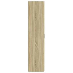 Berkfield Home Highboard Sonoma Oak 45x42.5x185 cm Engineered Wood in Brown - thumbnail 5