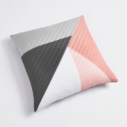 OHS 2 Pack Geometric Pinsonic Cushion Covers - 45 x 45cm in Pink - Size: 45 cm x 45 cm - thumbnail 4