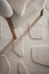 Origins Sculptured Stone Oatmeal in Beige - Size: 120 cm x 170 cm - thumbnail 3