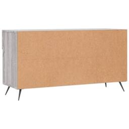 Berkfield Home Shoe Bench Grey Sonoma 102x35x55 cm Engineered Wood - Size: 102 x 35 x 55 cm - thumbnail 8
