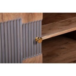 Indian Hub Wilton TV Unit - Acacia Wood - L40 x W145 x H60 cm in Brown - thumbnail 4