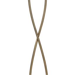 Netlighting Alaska Floor Light G9 2 Light G9 Antique Brass NOT LEDCFL Compatible in Gold - thumbnail 4