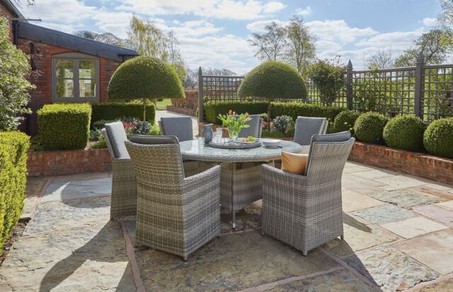 Norfolk Leisure Lifestyle Burnham XL Six Seat Set in Beige - image 1